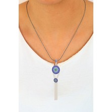 Midyat Nurtaş Gümüş Yöresel Model Mardin Hasırı 925 Ayar Gümüş Kolye 201021745