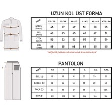 Artra Tekstil Likralı Core-Flex Hakim Yaka Uzun Kollu Cerrahi Forma -  Lila