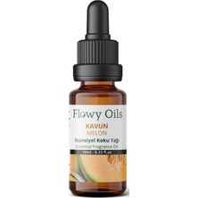 Flowy Oils Kavun Saf Esansiyel Uçucu Koku Yağı Esans Buhurdanlık Yağı Difüzör Esansı Fragrance Oil 10 ml