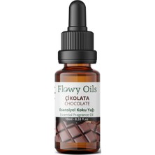 Flowy Oils Çikolata Saf Esansiyel Uçucu Koku Yağı Esans Buhurdanlık Yağı Difüzör Esansı Fragrance Oil 10 ml