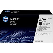 Hp 49X Q5949XD Toner Yüksek Kapasiteli Ikili Paket