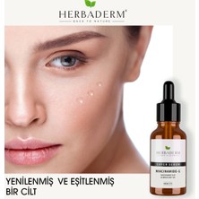 Herbaderm Süper Serum (Niacinamide %15 + Glikolik Asit %5) Leke, ve 30 Ml