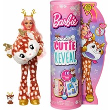 Barbie Cutie Reveal Snowflake Sparkle Bebekler - Geyik