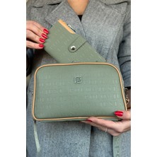 Just Polo Kadın Siyah 5 Bölmeli Ayarlanabilir Uzun Askılı Omuz Çantası Postacı Çantası 6 Bölmeli 28 X18 cm 4023-GD