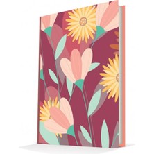 Deffter Pastel Sert Kapak Çizgili Defter Pembe 64524-4