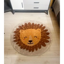 Brillant Aslan Figürlü Yıkanabilir Çocuk Bebek Halısı