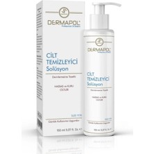 Dermapol Cilt Temizleyici Solüsyon Hassas ve Kuru Ciltler 150 ml Sles Free D-Scs1