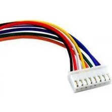 Sanec 2,5mm Jst Xh 12PIN Kablolu Konnektör Beyaz Takım 30CM
