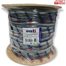 Onli 24AWG Pe Dış Ortam Cat6 Kablo 500MT Siyah