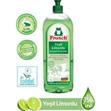 Frosch Yeşil 'limonlu Bulaşık Deterjanı 750   ml 3'lü