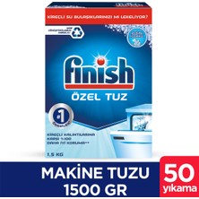 Finish Bulaşık Makinesi Tuzu 3000 gr + Parlatıcı 800   ml