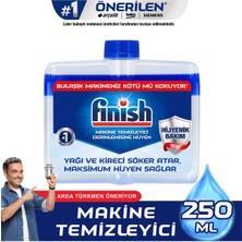 Finish Bulaşık Makinesi Parlatıcı 800  ml+ Bulaşık Makinesi Deterjanı Makine Temizleyici 2X250