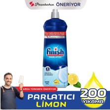 Finish Bulaşık Makinesi Parlatıcı 800   ml 'limon + Bulaşık Makinesi Temizleyici Sıvı 2 x 250   ml