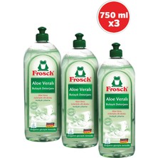 Frosch Aloe Veralı Bulaşık Deterjanı 750   ml 3'lü