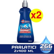 Finish Bulaşık Makinesi Parlatıcı 2X400   ml