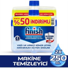 Finish Bulaşık Makinesi Temizleyici 2 x 250   ml