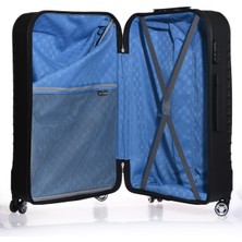 Pierre Cardin 04PC1501-01-S Trolley 70 Cm Siyah Büyük Boy Valiz