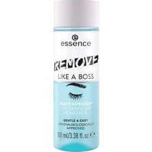 Essence Remove Lıke A Boss Waterproof Göz Makyaj Temizleyici 100 ml