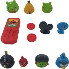 PopŞeker Angry Birds Telefonlu ve 7 Karakterli Angry Birds Figürleri