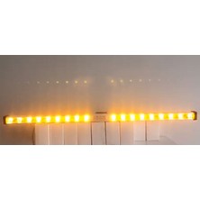 Mısırlı Grup Iş Makinası&traktör Tepe Lamba Ikaz Lambası Çakar 60CM 18LEDLİ 12 V Uzaktan Kumanda