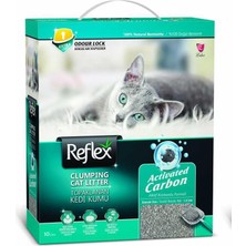 Reflex Aktif Karbonlu Süper Hızlı Topaklanan Kedi Kumu 10LT
