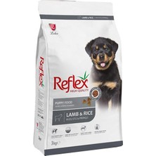 Reflex Kuzu Etli ve Pirinçli Yavru Köpek Maması 3kg