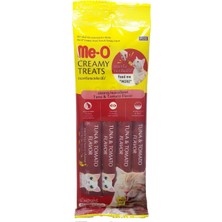 Me-O Ton Balıklı Domatesli Krema Sıvı Kedi Ödülü 4X15GR