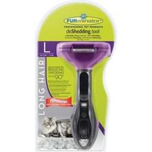Furminator Long Hair Uzun Tüylü Kediler Için Tüy Tarağı Large