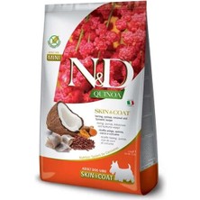 N&D Quinoa Skin&coat Ringa Balıklı Kinoalı Hindistan Cevizli Küçük Irk Yetişkin Köpek Maması 2,5kg