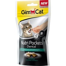 Gimcat Nutri Pockets Dental Kedi Ödül Maması 60 G