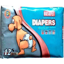 Pet Pretty Hushpet Köpek Alt Tuvalet Bezi Xs 12'li 2-4kg