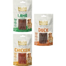 Nutri Canin %95 Et Içeren Tahılsız Karışık Paket Köpek Ödül Maması 3 Adet