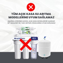 H-Max Quick Type 3'lü Filtre Seti Kapalı Kasa Su Arıtma Cihazları Uyumlu - 0066