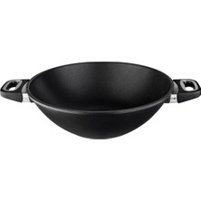 Leggno Black Döküm Wok Tava 32CM