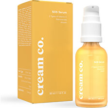 Cream Co. C Vitamini Arbutin Leke & Akne Karşıtı Bariyer Onarıcı Pürüzsüzleştirici Yenileyici Sos Serum 30 ml