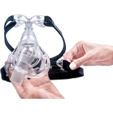 Kngmed Silikon Tam Yüz (Oranazal) Cpap Maskesi