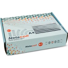 Netacoil 16 mm 4:1 Pvc Helezon Spiral Şeffaf 100 adet