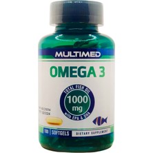 Multimed Omega 3 1000mg 100 Softjel