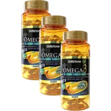 Shiffa Home Omega 3 Balık Yağı Trigliserit Form 1000Mg 60 Softgel X 3 Adet