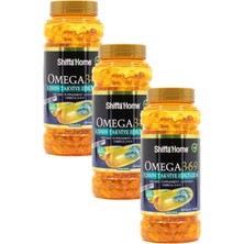 Shiffa Home Omega 3-6-9 1000mg 200 Kapsül X 3 Adet