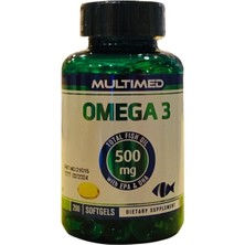 Multimed Omega 3 500mg 200 Softjel