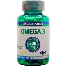 Multimed Omega 3 500mg 200 Softjel