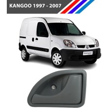 Moda Garage Kangoo Mk1 Kasa Iç Açma Kolu Sağ Taraf Gri Renkli 1997 - 2007