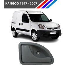 Moda Garage Kangoo Mk1 Kasa Iç Açma Kolu Sol Taraf Gri Renkli 1997 - 2007