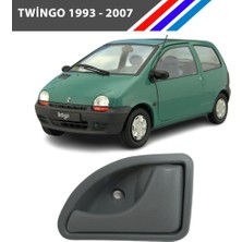 Moda Garage Twingo Mk1 Kasa Iç Açma Kolu Sağ Taraf Gri Renkli 1993 - 2007