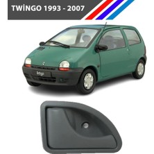 Moda Garage Twingo Mk1 Kasa Iç Açma Kolu Sol Taraf Gri Renkli 1993 - 2007