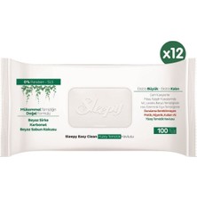 Sleepy Easy Clean Yüzey Temizlik Havlusu 12X100 (1200 Yaprak)
