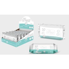 Sleepy Hasta Vucüt Temizleme Islak Mendil Havlu 50 Yaprak Xl 18 'li Set (3pk*6)