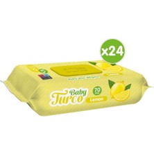 Baby Turco 'limon Kokulu Islak Bebek Havlusu 24X70 Adet