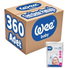 Wee Baby Bebek Temizleme Pamuğu 360 Adet 6PKX60